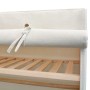 Armario de tela y madera de pino 110x40x170 cm de vidaXL, Armarios roperos - Ref: Foro24-42976, Precio: 109,07 €, Descuento: %