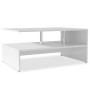Mesa de centro de madera contrachapada 90x59x42cm blanca de vidaXL, Mesas de centro - Ref: Foro24-244854, Precio: 61,60 €, De...