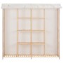 Armario de tela blanco 173x40x170 cm de vidaXL, Armarios roperos - Ref: Foro24-248198, Precio: 169,64 €, Descuento: %