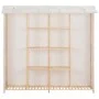 Kleiderschrank aus weißem Stoff, 173 x 40 x 170 cm von vidaXL, Kleiderschränke - Ref: Foro24-248198, Preis: 221,99 €, Rabatt: %