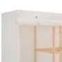Kleiderschrank aus weißem Stoff, 173 x 40 x 170 cm von vidaXL, Kleiderschränke - Ref: Foro24-248198, Preis: 221,99 €, Rabatt: %