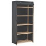 Kleiderschrank aus grauem Stoff, 79 x 40 x 170 cm von vidaXL, Kleiderschränke - Ref: Foro24-248191, Preis: 108,61 €, Rabatt: %
