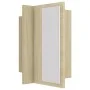 Armario espejo de baño LED acrílico roble Sonoma 40x12x45 cm de vidaXL, Tocadores de baño - Ref: Foro24-804951, Precio: 39,82...
