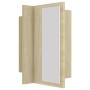 Armario espejo de baño LED acrílico roble Sonoma 40x12x45 cm de vidaXL, Tocadores de baño - Ref: Foro24-804951, Precio: 40,81...