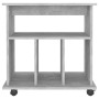 Betongrauer Sperrholz-Rollschrank 60x45x60 cm von vidaXL, Schließfächer und Lagerschränke - Ref: Foro24-808480, Preis: 42,96 ...