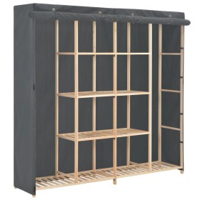 Stoffschrank in Grau 173x40x170 cm von vidaXL, Kleiderschränke - Ref: Foro24-248199, Preis: 391,71 €, Rabatt: %