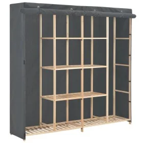 Stoffschrank in Grau 173x40x170 cm von vidaXL, Kleiderschränke - Ref: Foro24-248199, Preis: 401,70 €, Rabatt: %