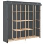Stoffschrank in Grau 173x40x170 cm von vidaXL, Kleiderschränke - Ref: Foro24-248199, Preis: 391,71 €, Rabatt: %