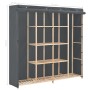 Stoffschrank in Grau 173x40x170 cm von vidaXL, Kleiderschränke - Ref: Foro24-248199, Preis: 391,71 €, Rabatt: %