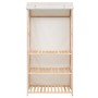 Armario de ropa de 3 niveles 79x40x170 cm de vidaXL, Armarios roperos - Ref: Foro24-247107, Precio: 97,59 €, Descuento: %