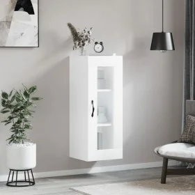 Weißer Wandschrank 34,5x34x90 cm von vidaXL, Sideboards - Ref: Foro24-835002, Preis: 51,97 €, Rabatt: %