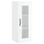 Glänzend weißer Wandschrank 34,5x34x90 cm von vidaXL, Sideboards - Ref: Foro24-835004, Preis: 57,18 €, Rabatt: %