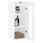 Glänzend weißer Wandschrank 34,5x34x90 cm von vidaXL, Sideboards - Ref: Foro24-835004, Preis: 57,18 €, Rabatt: %