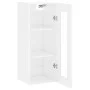 Glänzend weißer Wandschrank 34,5x34x90 cm von vidaXL, Sideboards - Ref: Foro24-835004, Preis: 57,18 €, Rabatt: %