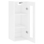 Glänzend weißer Wandschrank 34,5x34x90 cm von vidaXL, Sideboards - Ref: Foro24-835004, Preis: 57,93 €, Rabatt: %