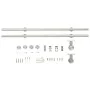 Kit de herrajes para puerta corredera 183 cm acero plateado de vidaXL, Puertas - Ref: Foro24-142825, Precio: 103,31 €, Descue...