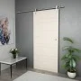 Hardware-Set für Schiebetür 183 cm, silberfarbener Stahl von vidaXL, Türen - Ref: Foro24-142826, Preis: 109,83 €, Rabatt: %