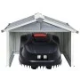 Shed for lawnmower gray galvanized steel 92x97x63 cm by vidaXL, Sheds - Ref: Foro24-150908, Price: 82,39 €, Discount: %