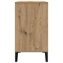 Mueble de lavabo madera ingeniería roble artisan 80x33x60 cm