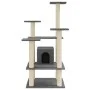 Cat scratching post with dark gray sisal posts 110 cm by vidaXL, Cat furniture - Ref: Foro24-171481, Price: 54,10 €, Discount: %