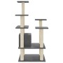 Cat scratching post with dark gray sisal posts 110 cm by vidaXL, Cat furniture - Ref: Foro24-171481, Price: 52,16 €, Discount: %