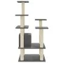 Cat scratching post with dark gray sisal posts 110 cm by vidaXL, Cat furniture - Ref: Foro24-171481, Price: 54,10 €, Discount: %