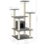 Cat scratching post with dark gray sisal posts 110 cm by vidaXL, Cat furniture - Ref: Foro24-171481, Price: 54,10 €, Discount: %