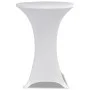 2 Manteles blancos ajustados para mesa de pie - 80 cm diámetro by vidaXL, Covers - Ref: Foro24-241203, Price: 27,06 €, Discou...