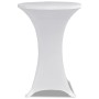 2 Weiße Tischdecken für Stehtische - 80 cm Durchmesser von vidaXL, Abdeckungen - Ref: Foro24-241203, Preis: 28,19 €, Rabatt: %