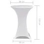 2 Manteles blancos ajustados para mesa de pie - 80 cm diámetro by vidaXL, Covers - Ref: Foro24-241203, Price: 27,06 €, Discou...