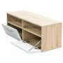 TV-Möbel 2 Stück Ingenieurholz Eiche und Weiß 95x35x36 cm von vidaXL, TV-Möbel - Ref: Foro24-275112, Preis: 145,16 €, Rabatt: %