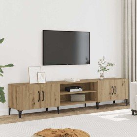 Mueble de TV madera de ingeniería roble artisian 180x31,5x40 cm en Muebles TV | Comprar online en Foro24