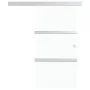 Puerta corredera vidrio ESG y aluminio plateado 90x212 cm de vidaXL, Puertas - Ref: Foro24-288053, Precio: 256,10 €, Descuent...