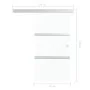 Puerta corredera vidrio ESG y aluminio plateado 90x212 cm de vidaXL, Puertas - Ref: Foro24-288053, Precio: 256,10 €, Descuent...