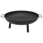 Brasero de acero 67,5x58x22,5 cm de vidaXL, Chimeneas - Ref: Foro24-313348, Precio: 52,76 €, Descuento: %