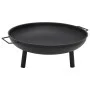 Brasero de acero 67,5x58x22,5 cm de vidaXL, Chimeneas - Ref: Foro24-313348, Precio: 55,20 €, Descuento: %