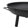Brasero de acero 67,5x58x22,5 cm de vidaXL, Chimeneas - Ref: Foro24-313348, Precio: 52,76 €, Descuento: %