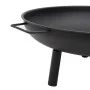 Brasero de acero 67,5x58x22,5 cm de vidaXL, Chimeneas - Ref: Foro24-313348, Precio: 55,20 €, Descuento: %