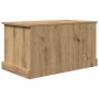 Caja de almacenaje madera ingeniería roble artisan 70x40x38 cm