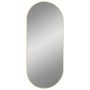 Goldener ovaler Wandspiegel 100x45 cm von vidaXL, Spiegel - Ref: Foro24-348201, Preis: 65,96 €, Rabatt: %