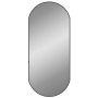 Espejo de pared ovalado negro 80x35 cm by vidaXL, Mirrors - Ref: Foro24-348206, Price: 42,45 €, Discount: %