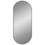 Espejo de pared ovalado negro 80x35 cm by vidaXL, Mirrors - Ref: Foro24-348206, Price: 42,45 €, Discount: %