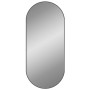Espejo de pared ovalado negro 100x45 cm de vidaXL, Espejos - Ref: Foro24-348208, Precio: 60,29 €, Descuento: %