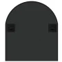 Black oval wall mirror 100x45 cm by vidaXL, Mirrors - Ref: Foro24-348208, Price: 51,61 €, Discount: %