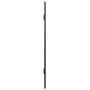 Espejo de pared negro 60x50 cm de vidaXL, Espejos - Ref: Foro24-348253, Precio: 71,21 €, Descuento: %