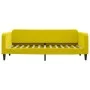 Ausziehbares Schlafsofa aus gelbem Samt, 90 x 200 cm von vidaXL, Betten und Lattenroste - Ref: Foro24-3197068, Preis: 247,71 ...