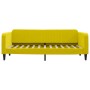 Sofá cama nido terciopelo amarillo 90x200 cm de vidaXL, Camas y somieres - Ref: Foro24-3197068, Precio: 271,16 €, Descuento: %
