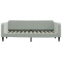 Ausziehbares Schlafsofa aus hellgrauem Samt, 90 x 200 cm von vidaXL, Betten und Lattenroste - Ref: Foro24-3197063, Preis: 252...
