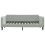 Ausziehbares Schlafsofa aus hellgrauem Samt, 90 x 200 cm von vidaXL, Betten und Lattenroste - Ref: Foro24-3197063, Preis: 252...
