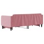 Ausziehbares Schlafsofa aus rosafarbenem Samt, 90 x 200 cm von vidaXL, Betten und Lattenroste - Ref: Foro24-3197066, Preis: 2...